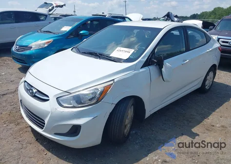2015 Hyundai Accent Gls z USA, uszkodzony, nr VIN KMHCT4AE8FU846931